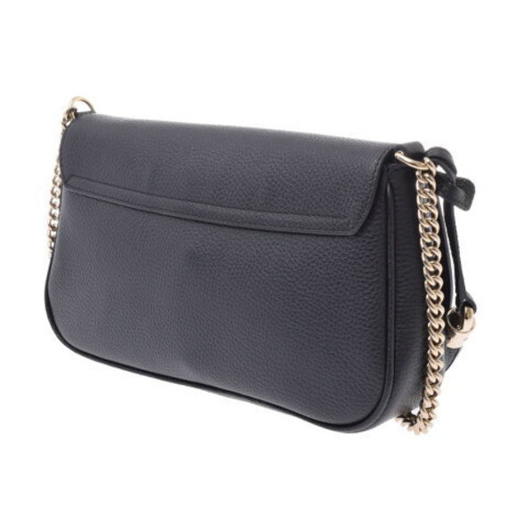 GUCCI Soho Interlocking Chain Shoulder Bag Tassel Calf Un - Picture 2 of 12